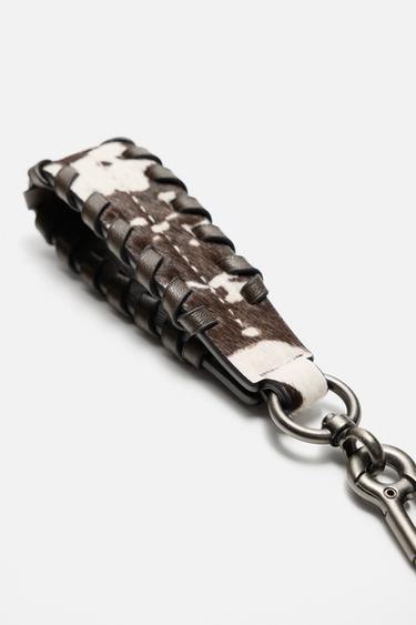 PORTE-CLÉS EN CUIR - Multicolore de Zara - Image 5
