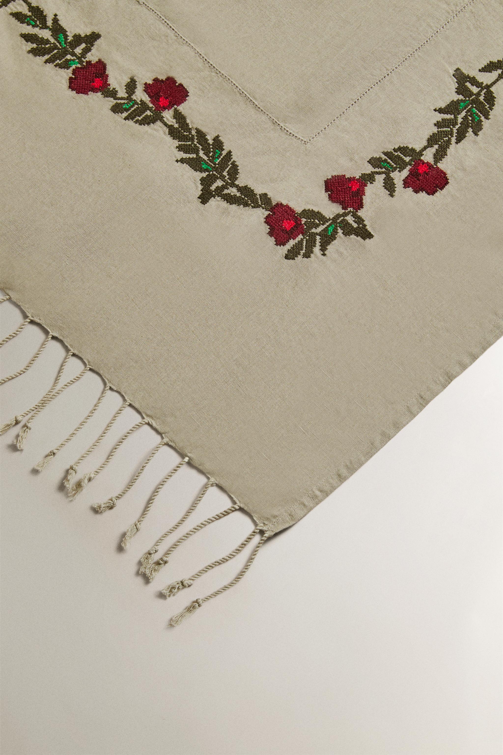 FLORAL PAREO BEACH TOWEL