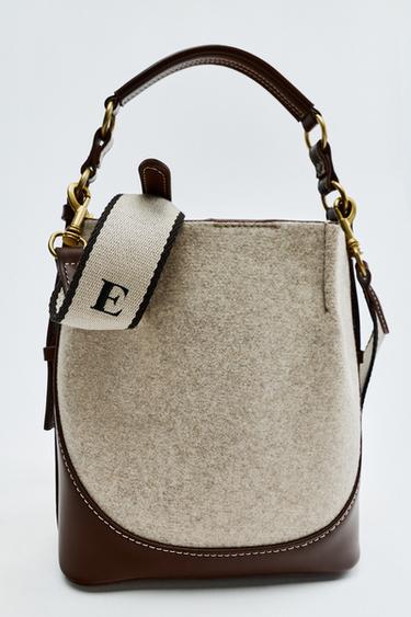 TAŠKA VAK S PROŠITĺM - Tmavě tříslová od Zara