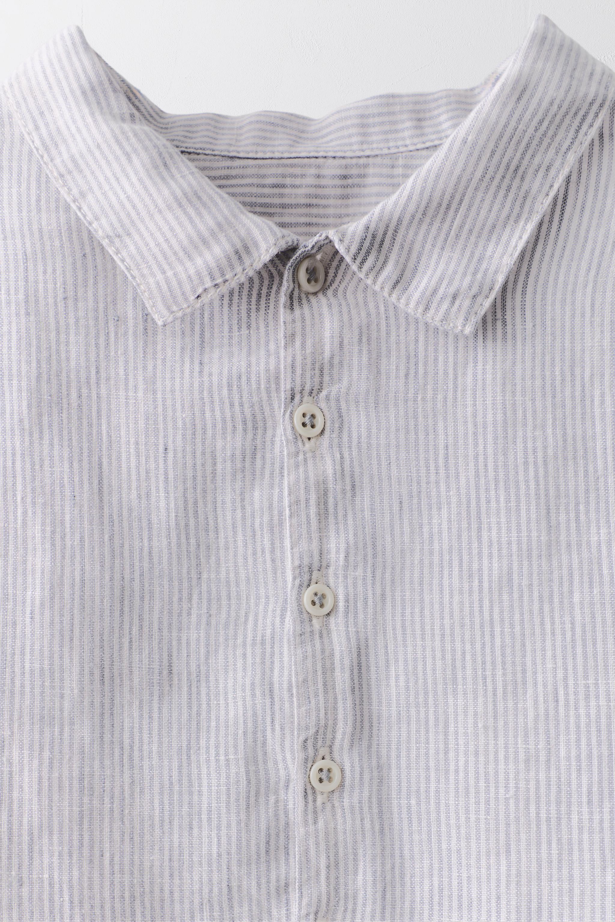 YEARS / LIMITED EDITION 100% LINEN STRIPED SHIRT