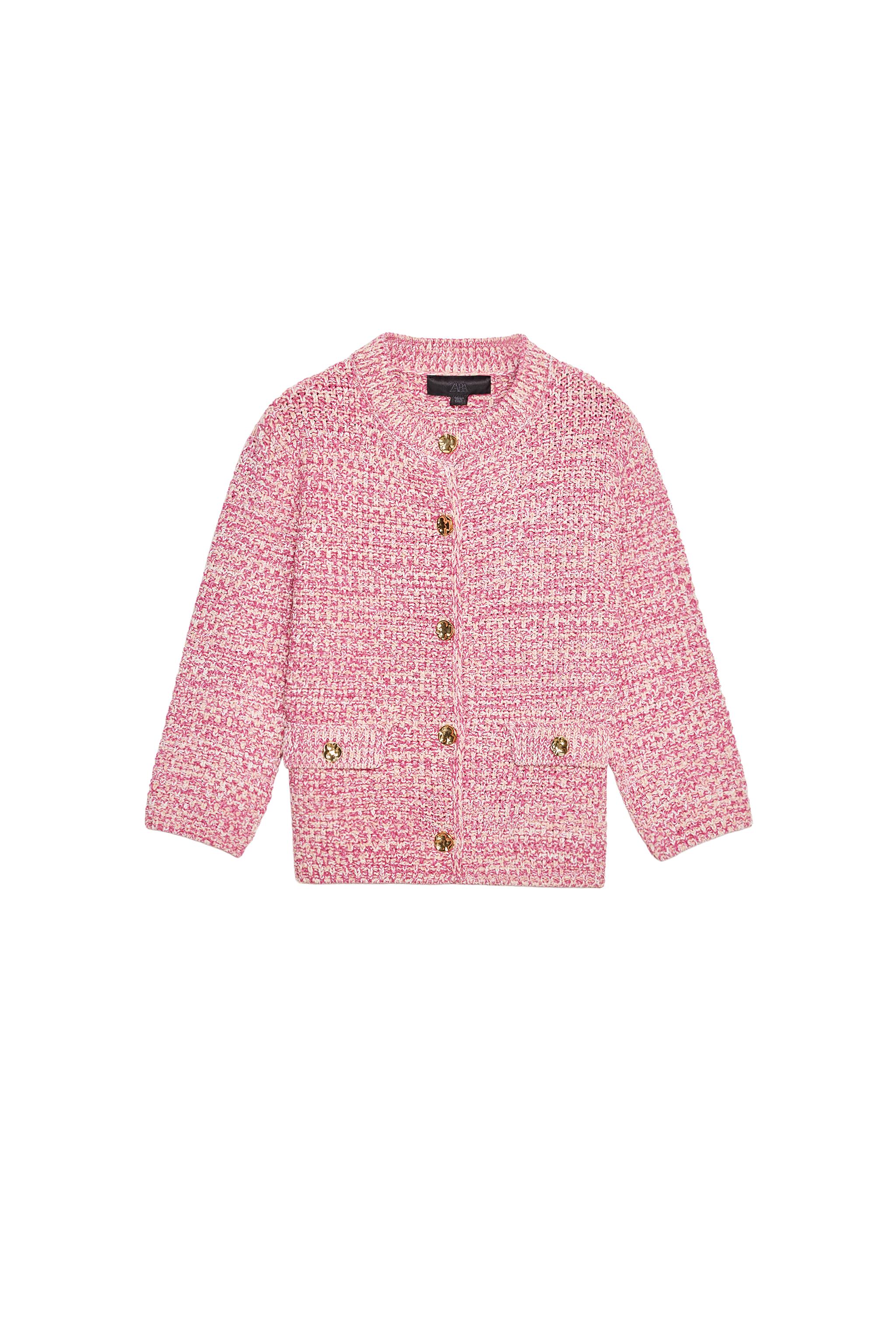 Cardigan Zara Femme Jaune – Taille S, Neuf Avec étiquettes, Coupe Regular