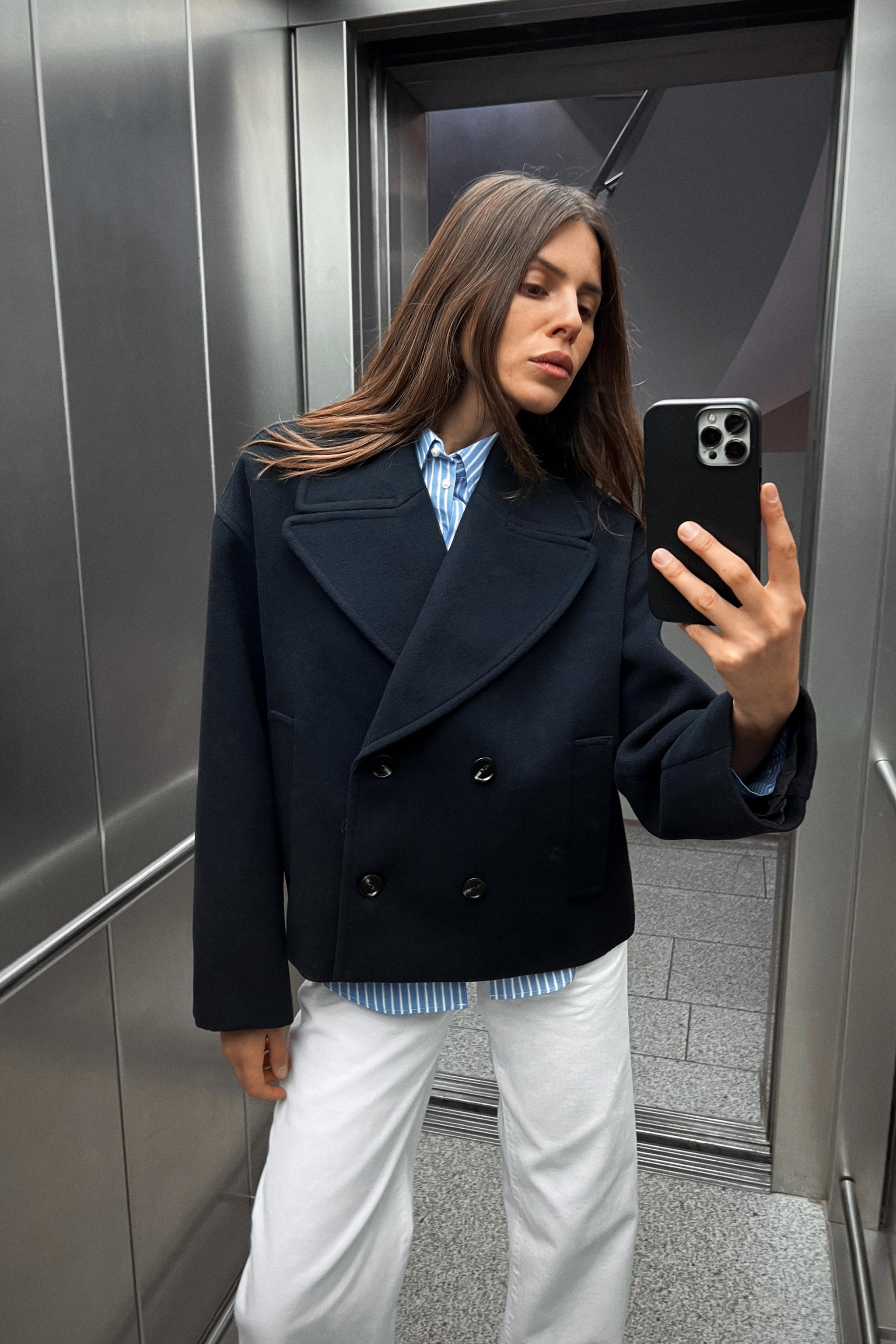 Blue Coats for Woman ZARA United Arab Emirates