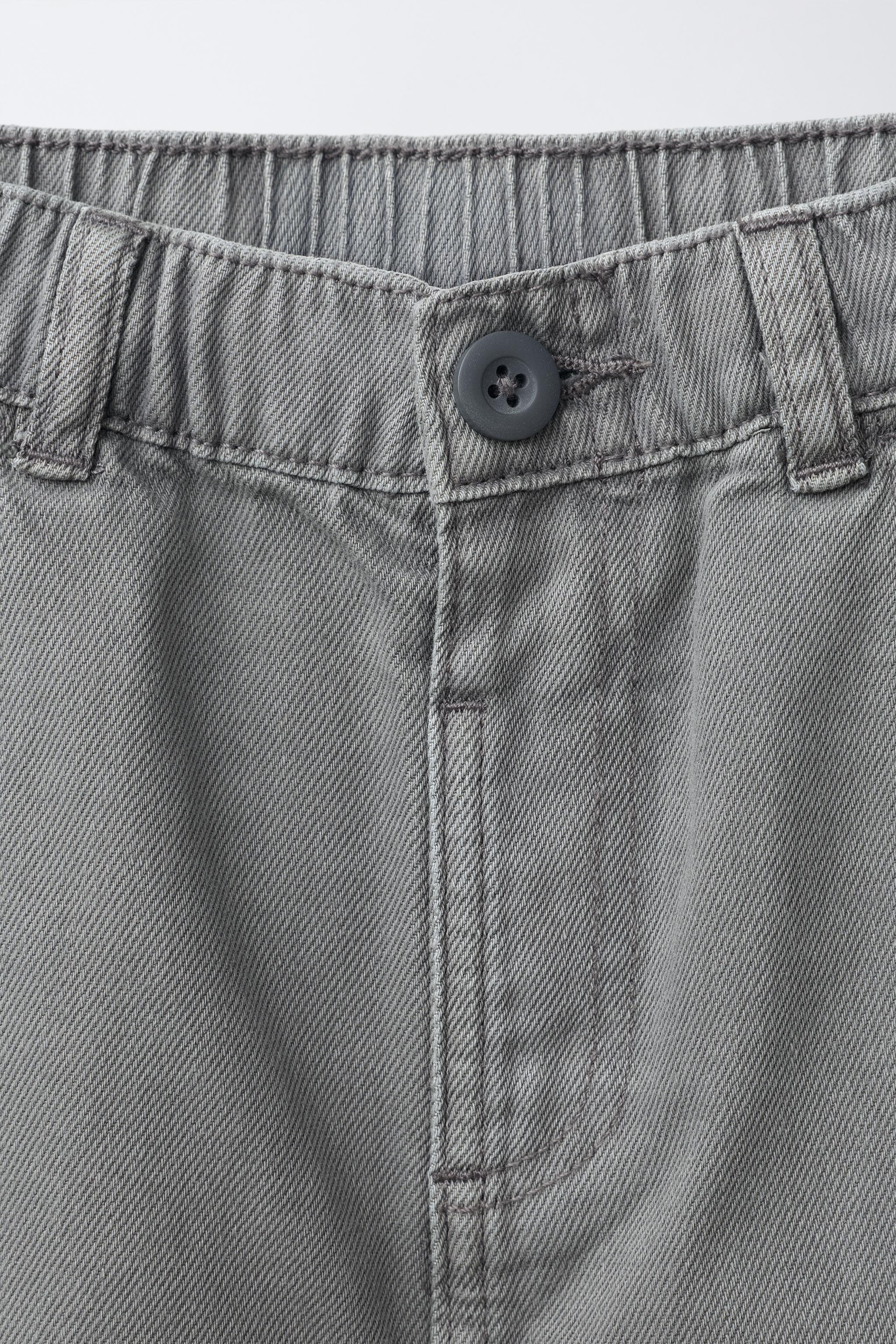 PANTALON BALLON EN SERGÉ FLUIDE