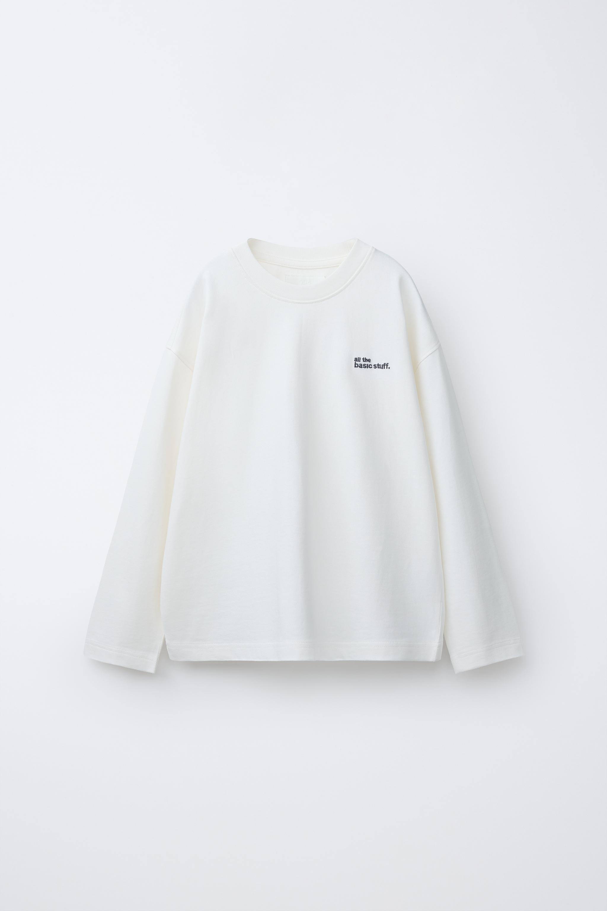 【XSサイズ】Tinman Elite White Long Tee HEAVY WEIGHT T-SHIRT - Oyster-white | ZARA South Africa