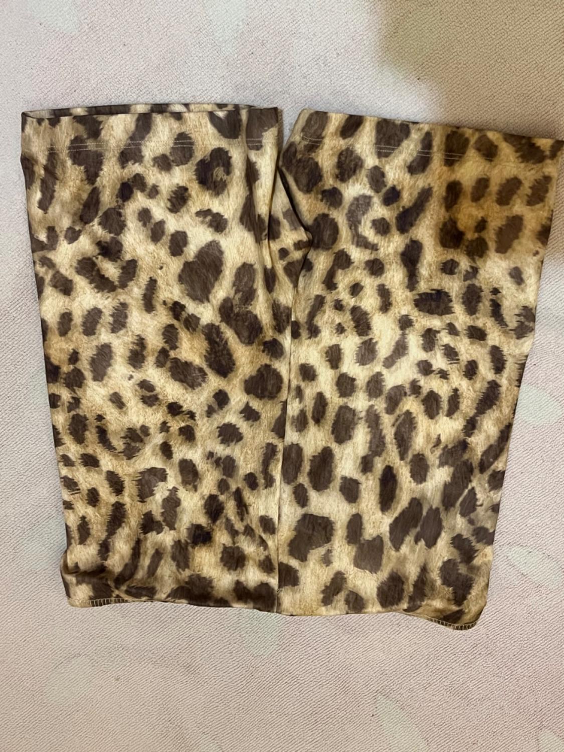ANIMAL PRINT LEGGING SHORTS - Image 2
