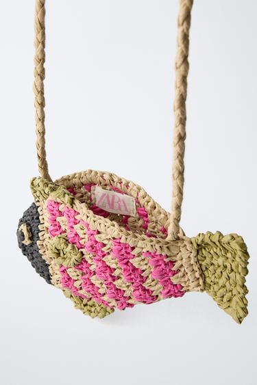 SAC BANDOULIÈRE POISSON - Multicolore de Zara - Image 3