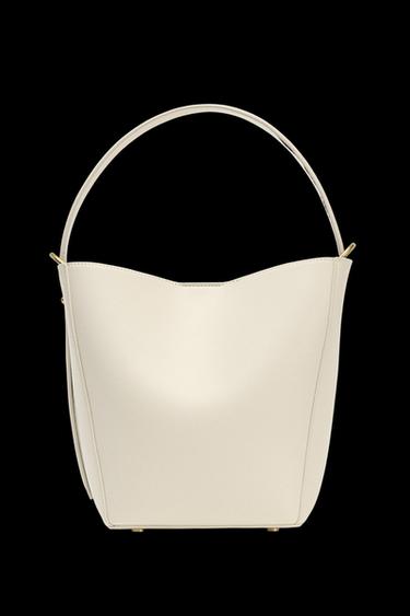BUCKET BAG - Ecru by Zara - Image 0