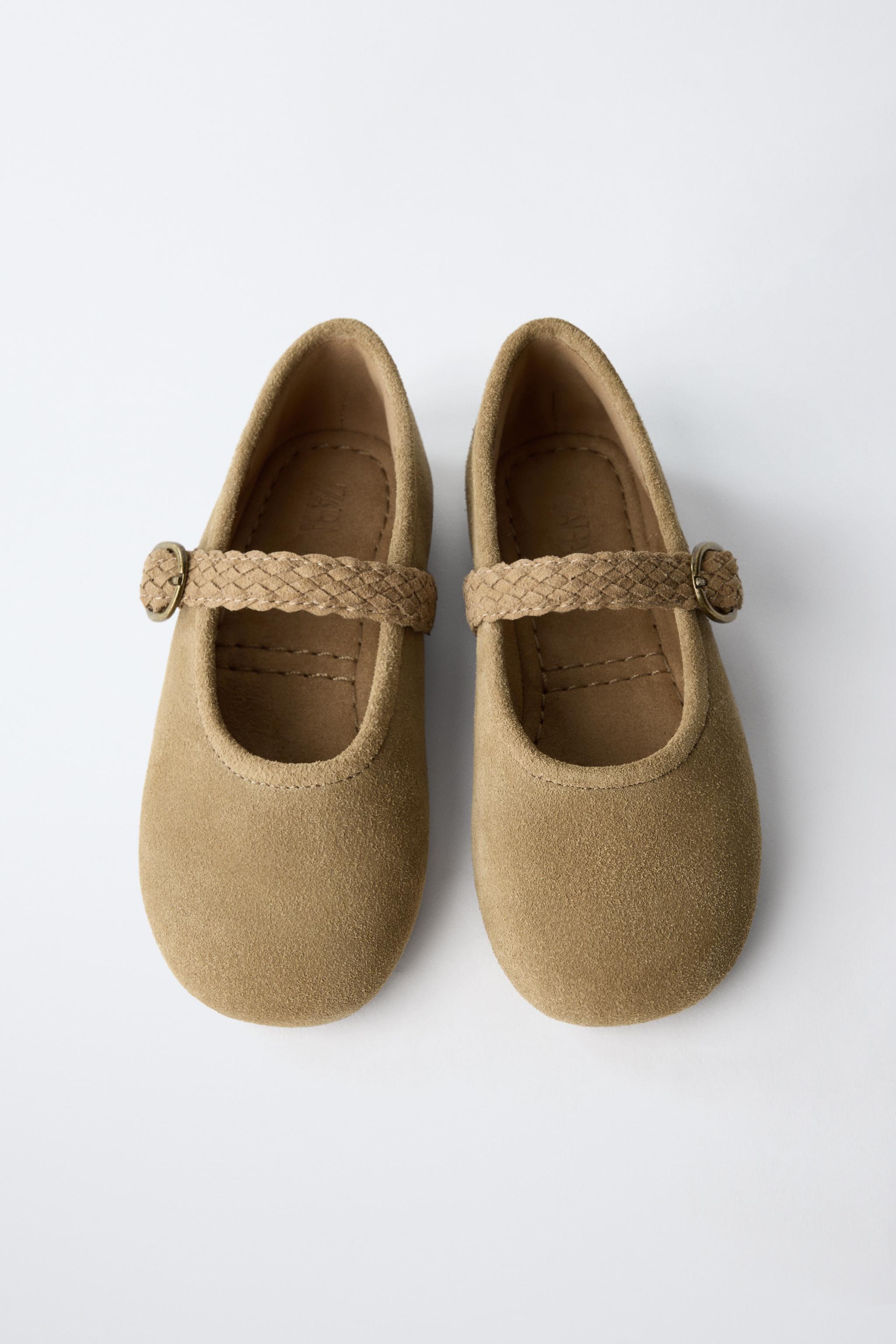 BALLERINES EN CUIR