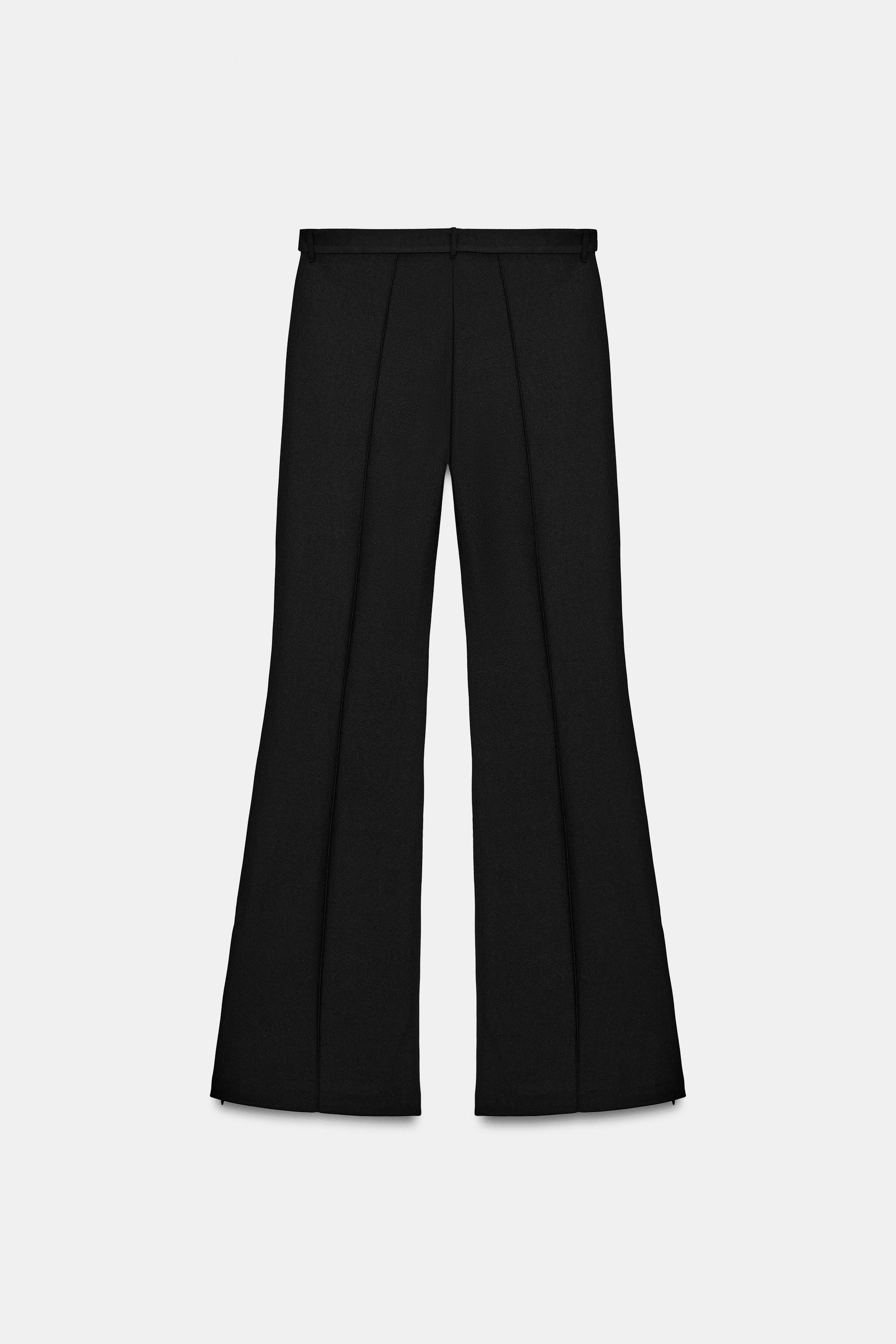 CREPE BELTED PANTS