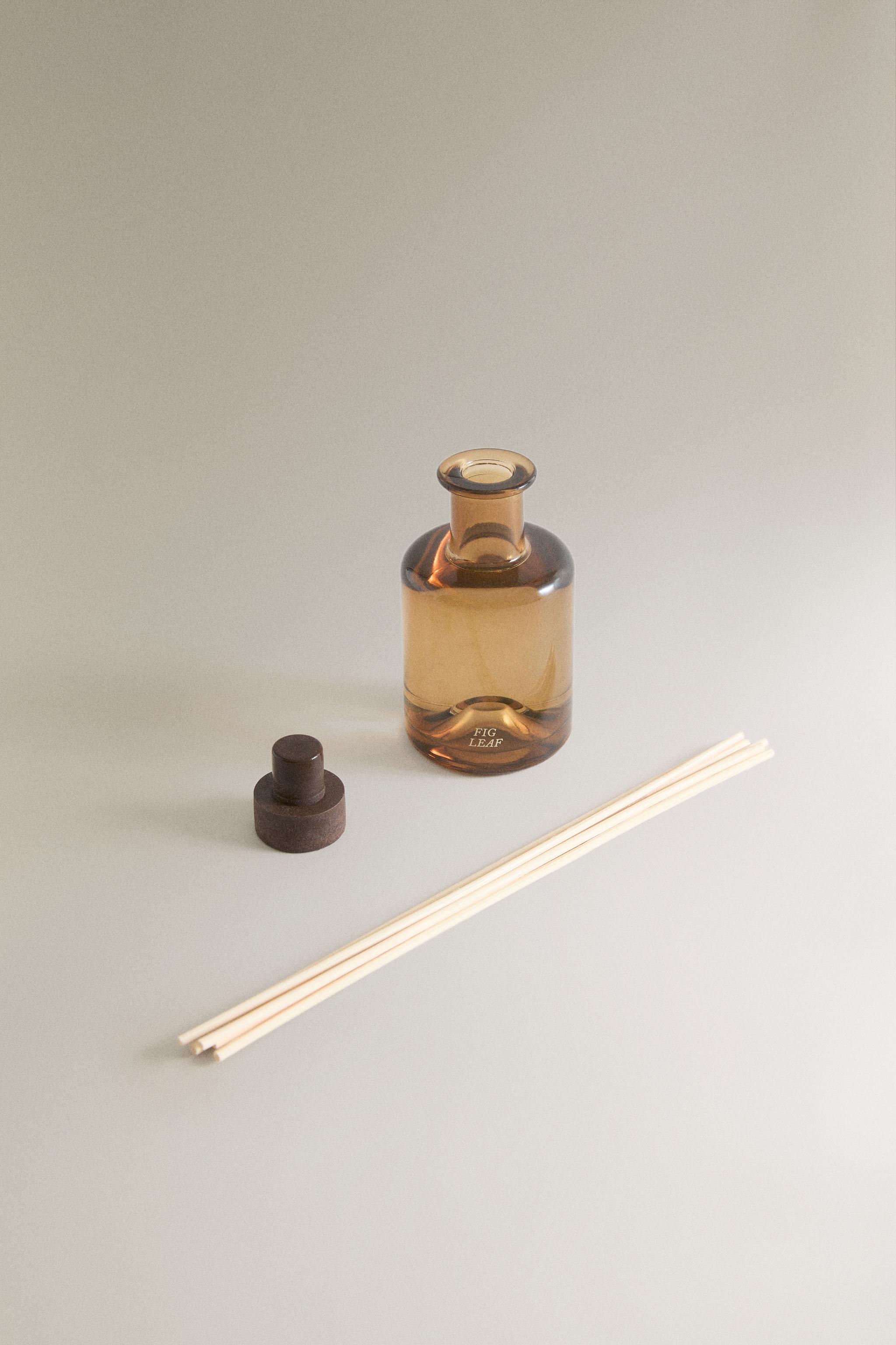 (100 ML) FIG LEAF REED DIFFUSER — Bright yellow
