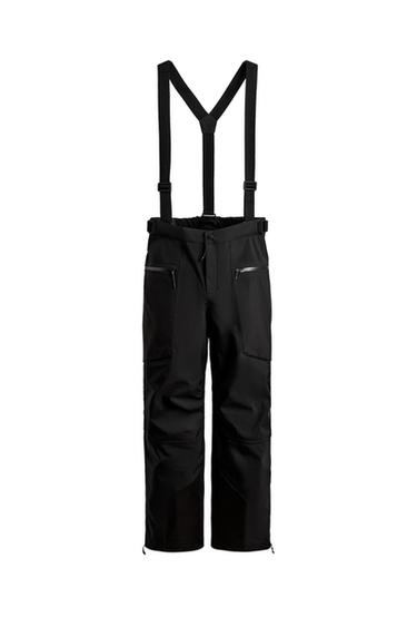 CALÇA SHELL ACOLCHOADA SKI RECCO® WATERPROOF - Preto da Zara