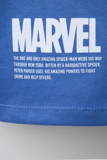 SPIDER-MAN © MARVEL PRINTED T-SHIRT - Blue by Zara - Image 3