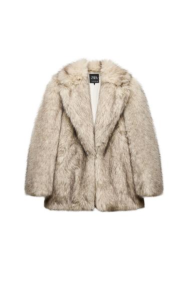 FAUX FUR COAT