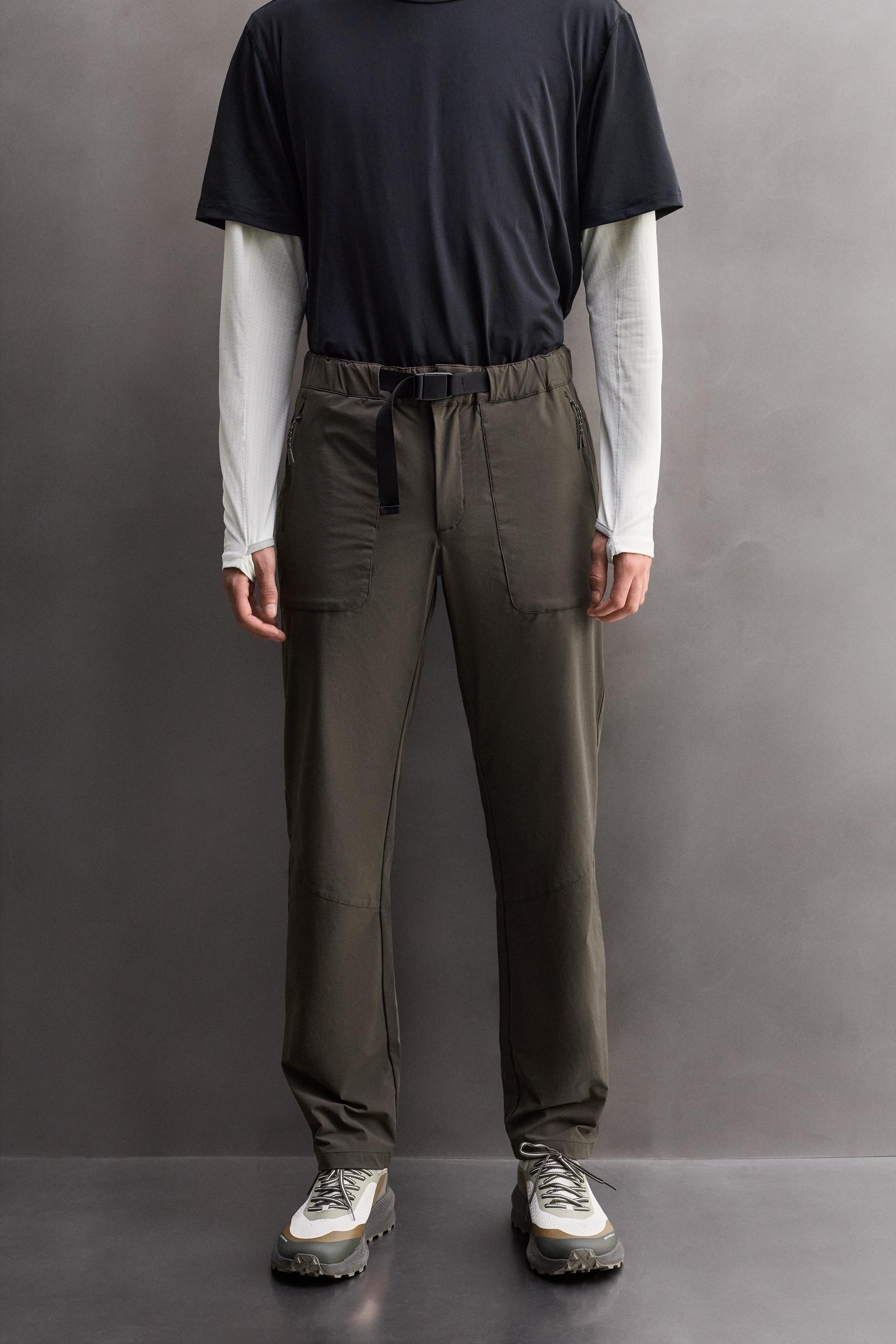 TECHNICAL PANTS WITH BELT