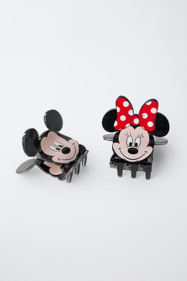 LOT DE DEUX PINCES MICKEY ET MINNIE MOUSE © DISNEY - Rouge de Zara - Image 2