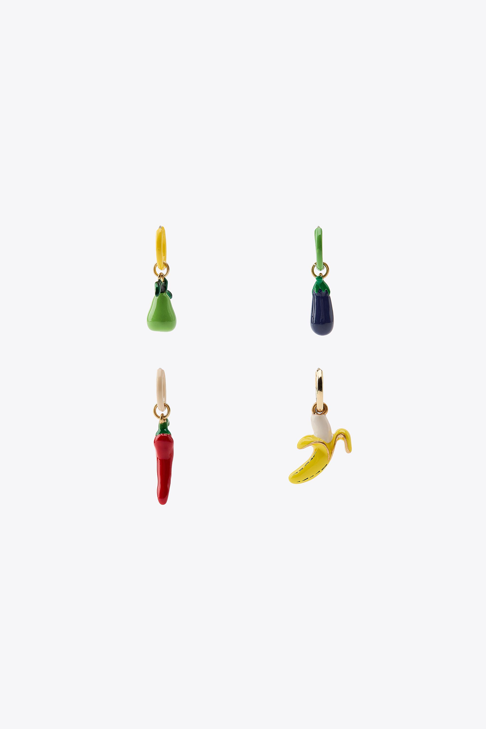 ★ZARA★エナメルフルーツピアスセット エナメルフルーツピアスセット - マルチカラ― | ZARA Japan / 日本