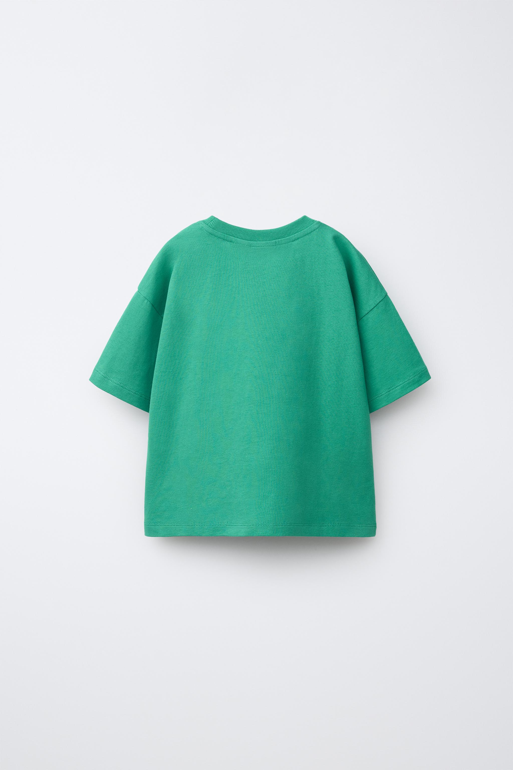 Детские футболки Zara EMBROIDERED SAILBOAT T-SHIRT — фото 2