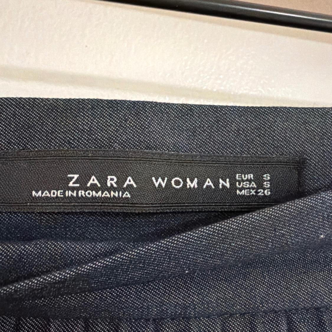 ZARA SKIRT SIZE S BLUE - Image 3