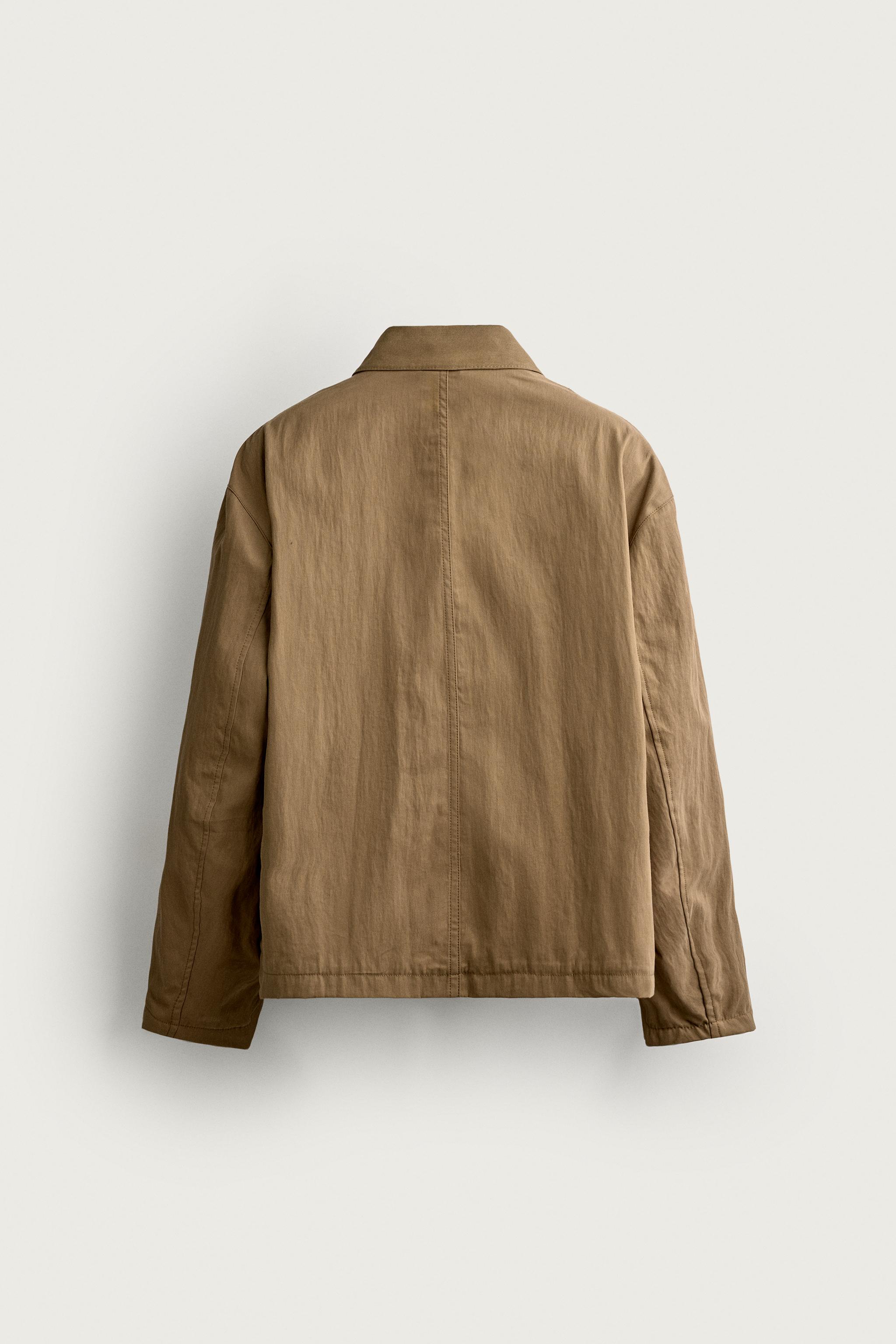 Zara RELAXED FIT OVERSHIRT — фото 8