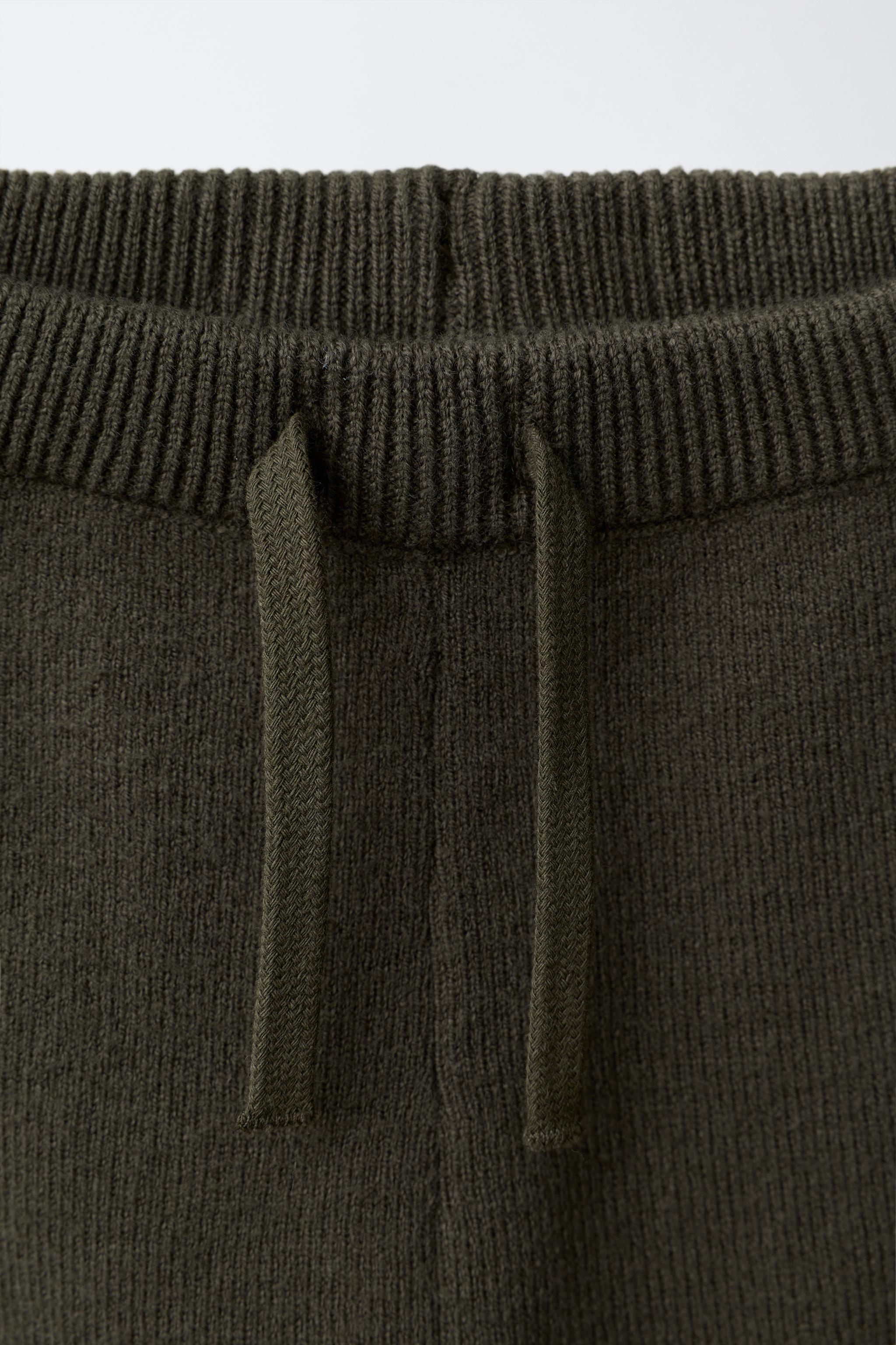 PANTALON DE JOGGING EN MAILLE