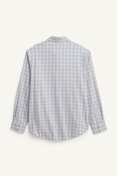 LIMITED EDITION CHECK POLO SHIRT - Beige by Zara - Image 7