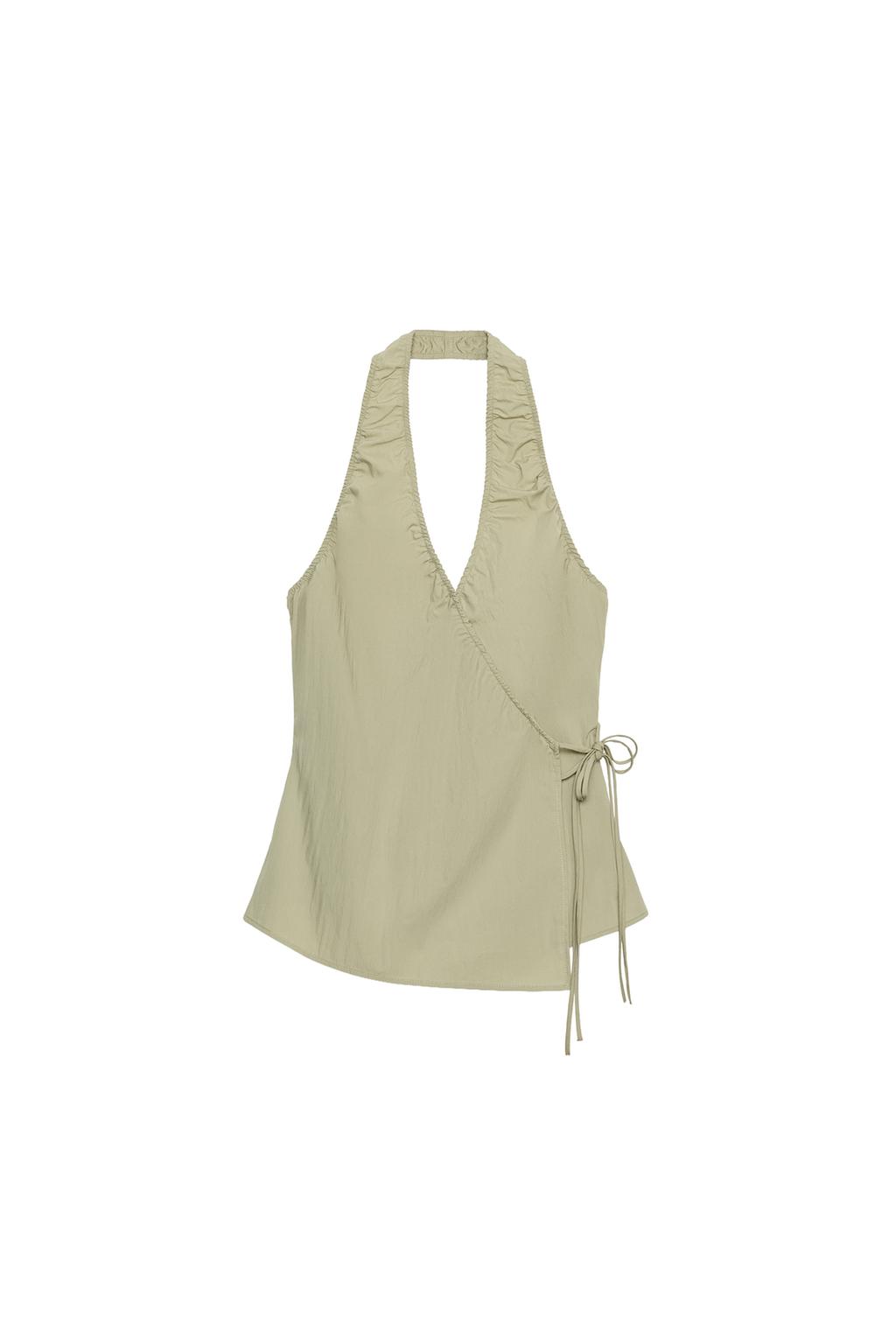 CRISS-CROSS HALTER TOP - image 3