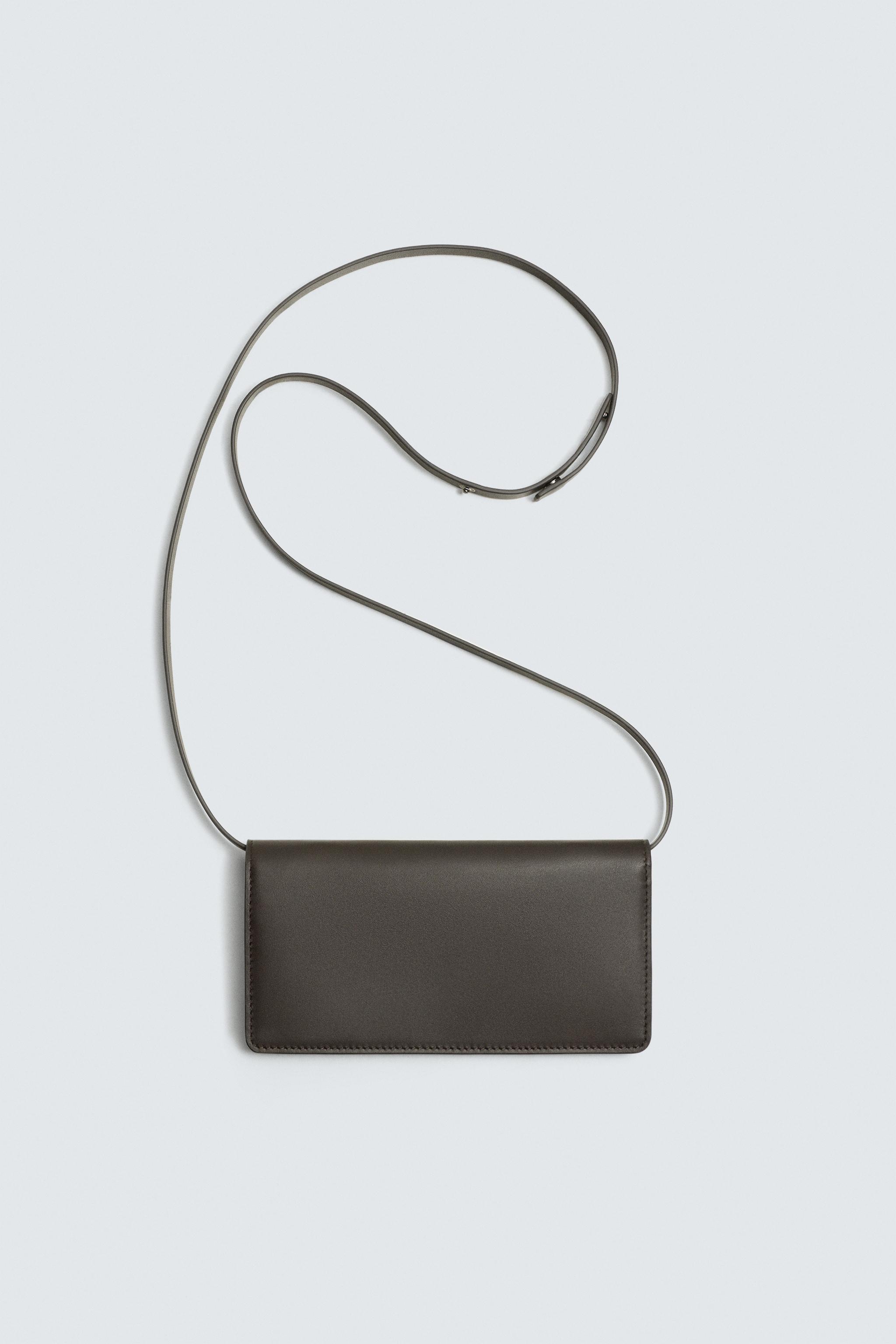 XL LEATHER WALLET - Brown | ZARA United States