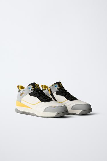 STUMBLE GUYS ™ © SCOPELY HIGH-TOP SNEAKERS - White by Zara