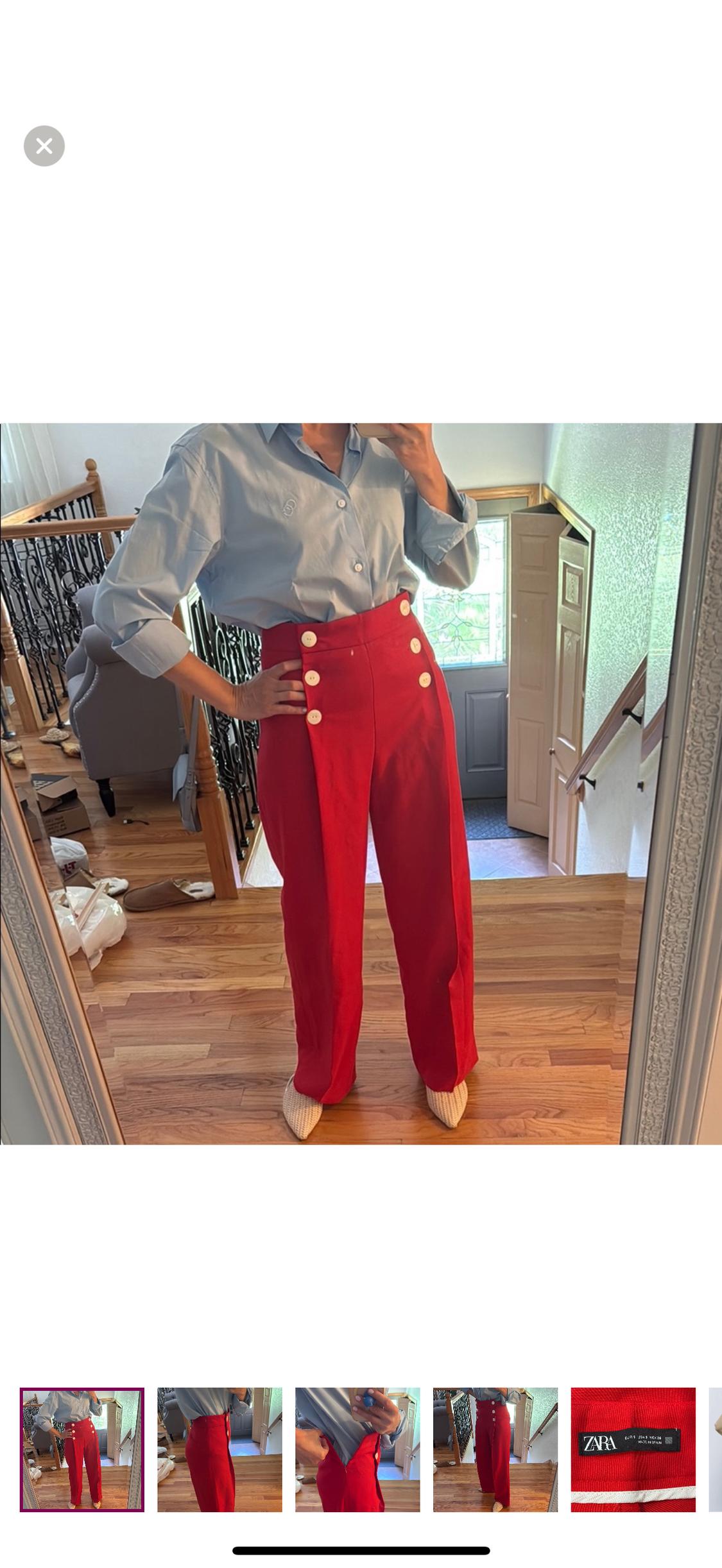 RED TROUSERS - Image 4