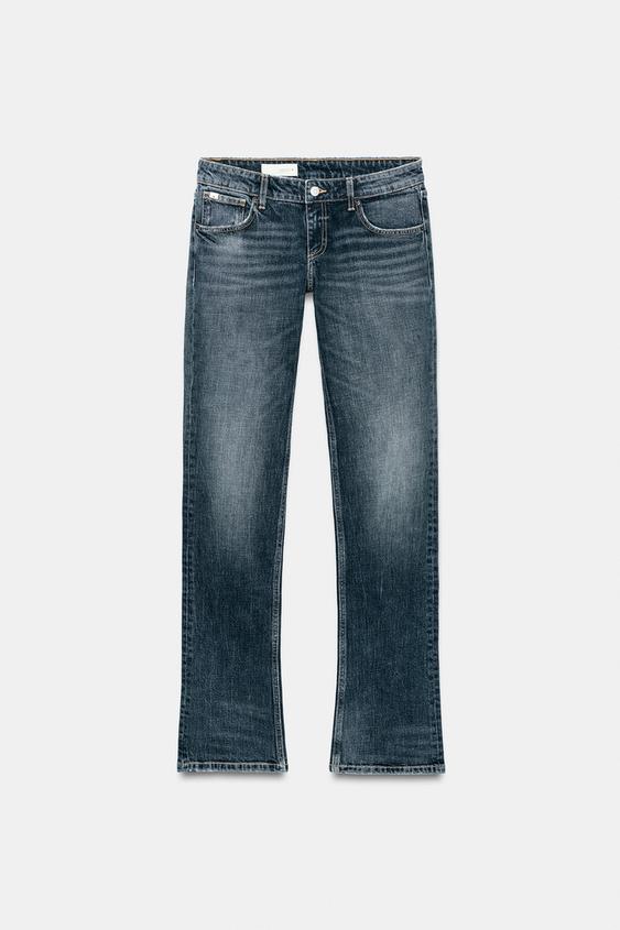 JEANS SLIM FIT CONFORT TAILLE BASSE TRF - Bleu marine de Zara - Image 6