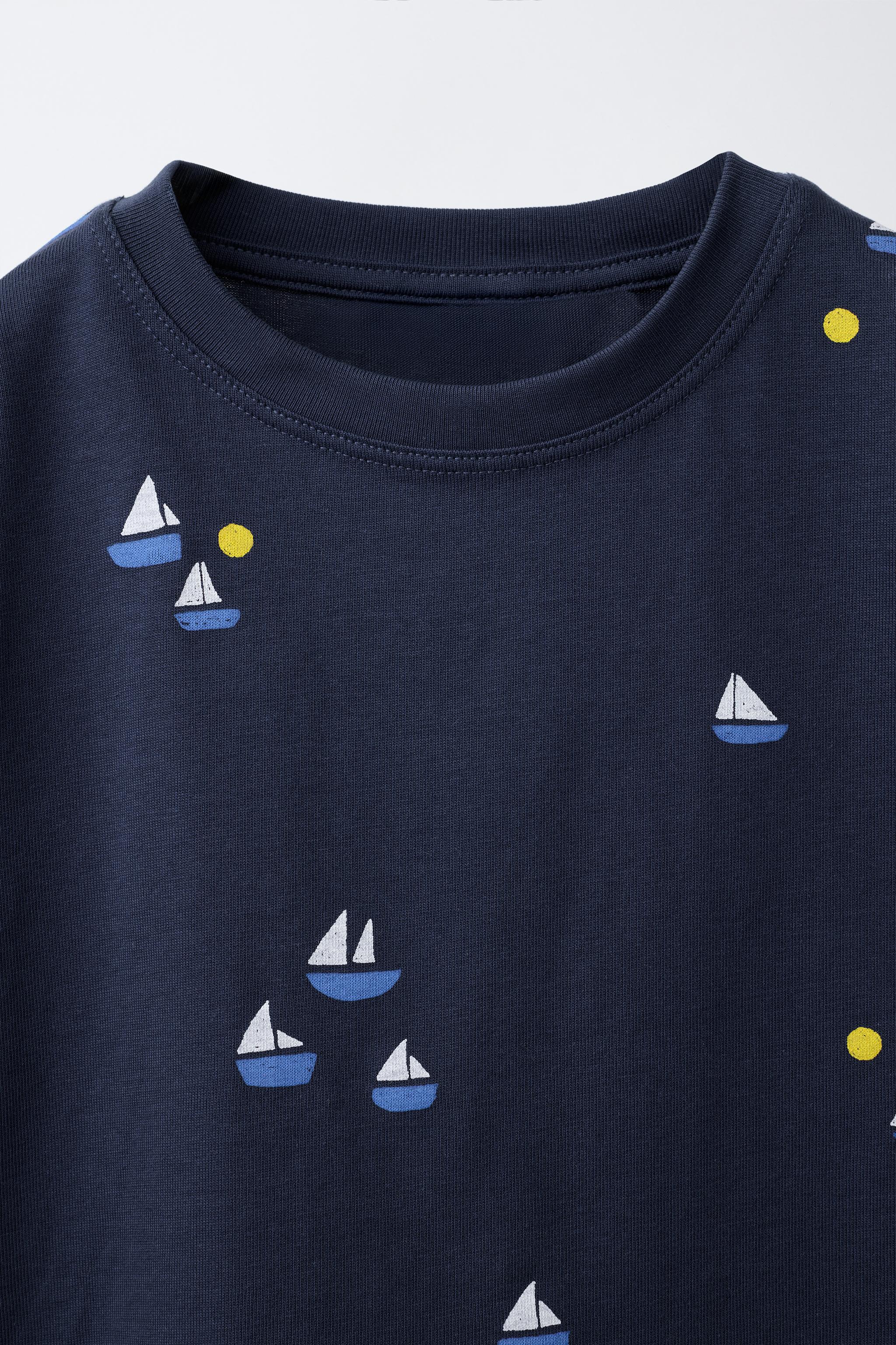 CRAB PRINT T-SHIRT