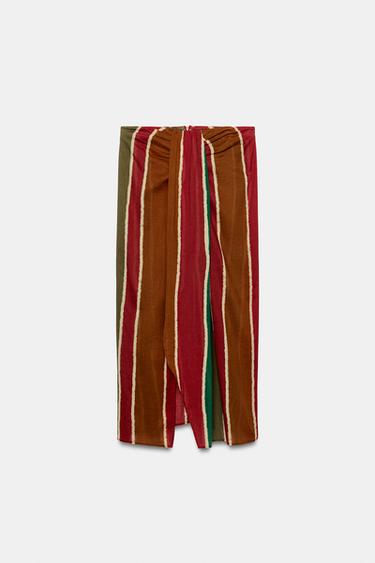 PAREO MIT STREIFENMUSTER - Bunt von Zara