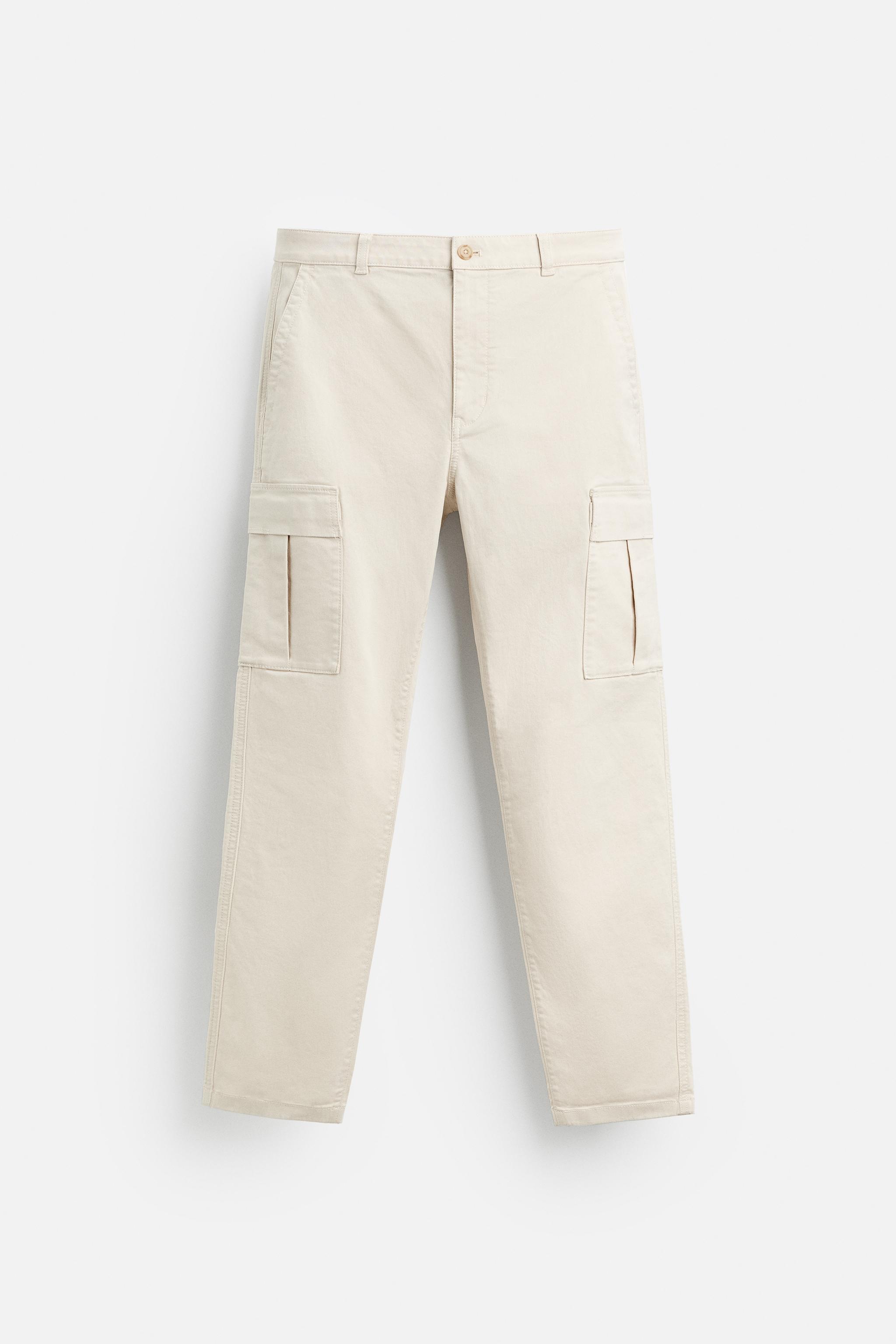 Zara mens cargo shops pants