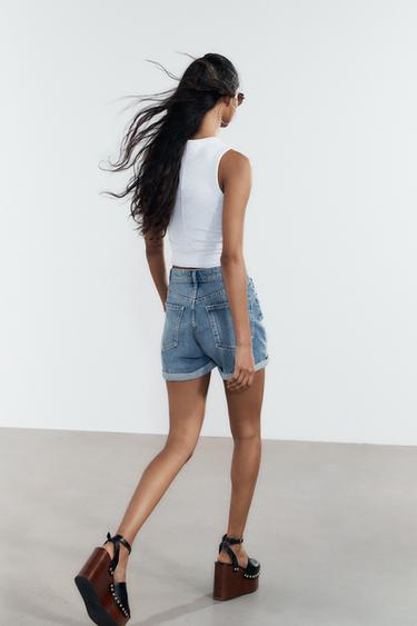 HAUT CÔTELÉ - Gris chiné de Zara - Image 2