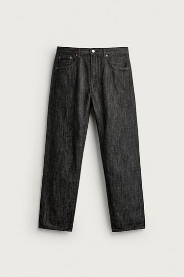 LIGHTWEIGHT REGULAR FIT JEANS - charcoal grey by Zara
