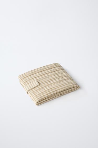 ENSEMBLE MATERNITÉ À CARREAUX - Blanc écru de Zara - Image 8