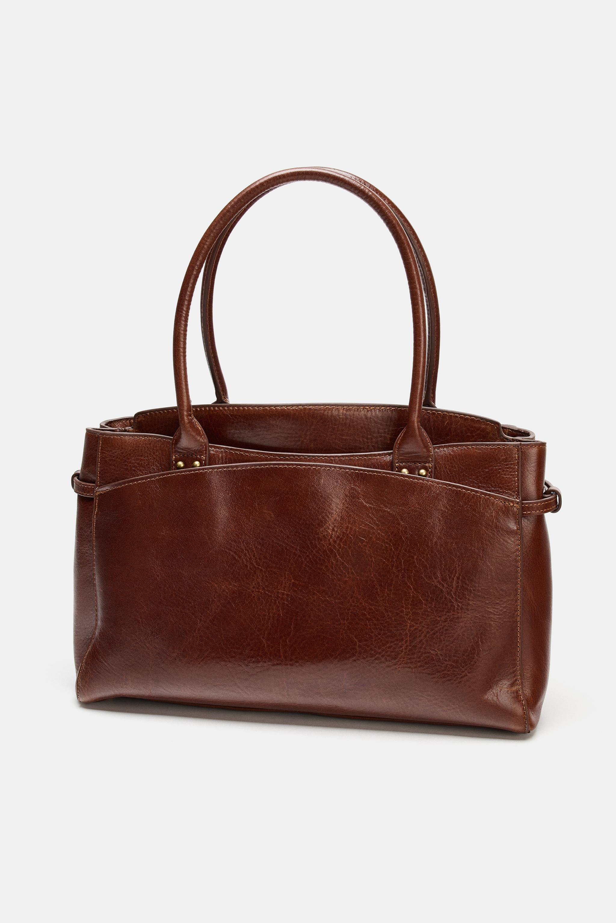 LEATHER CITY BAG