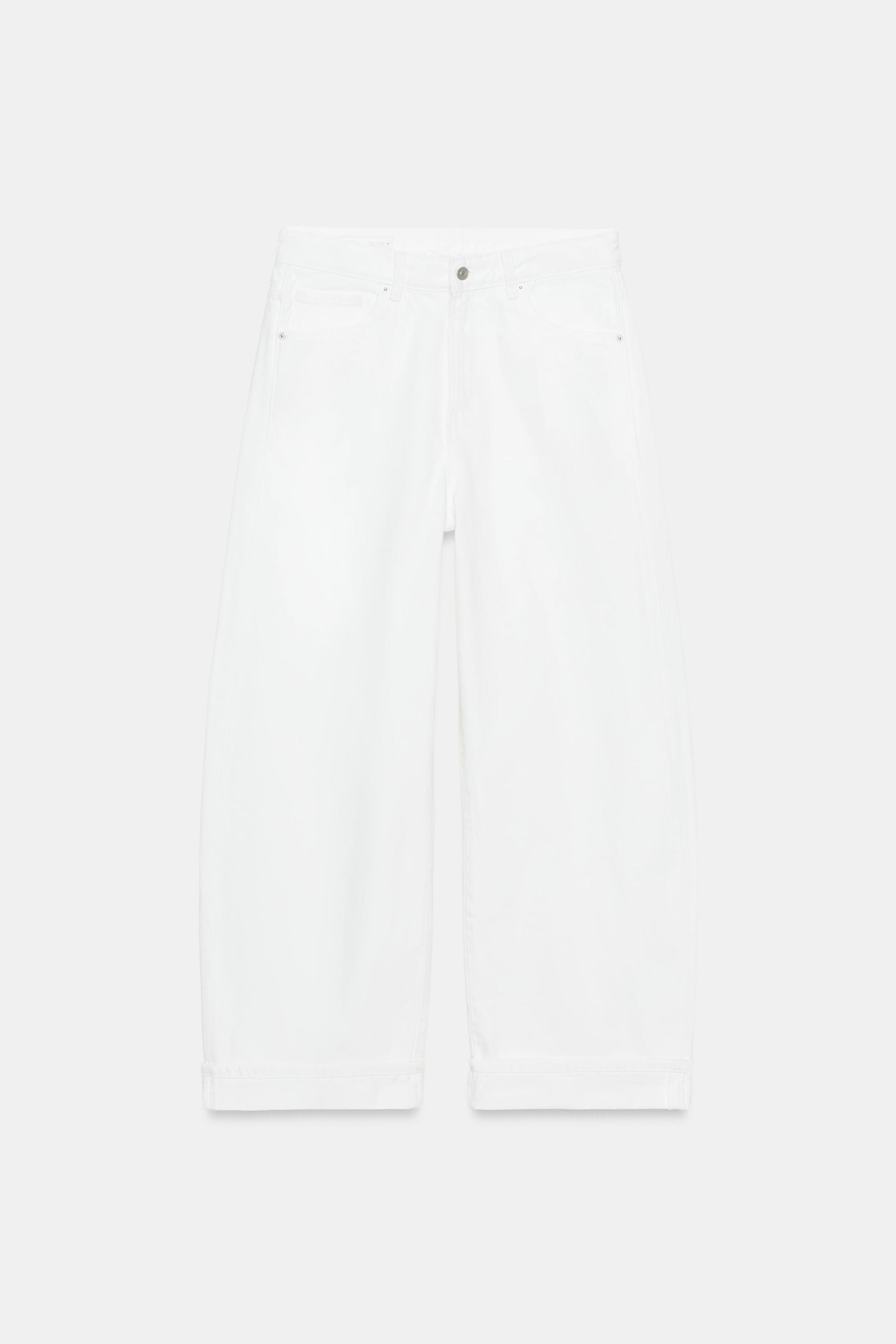 JEAN TRF BAGGY FOLDED TAILLE MI-HAUTE