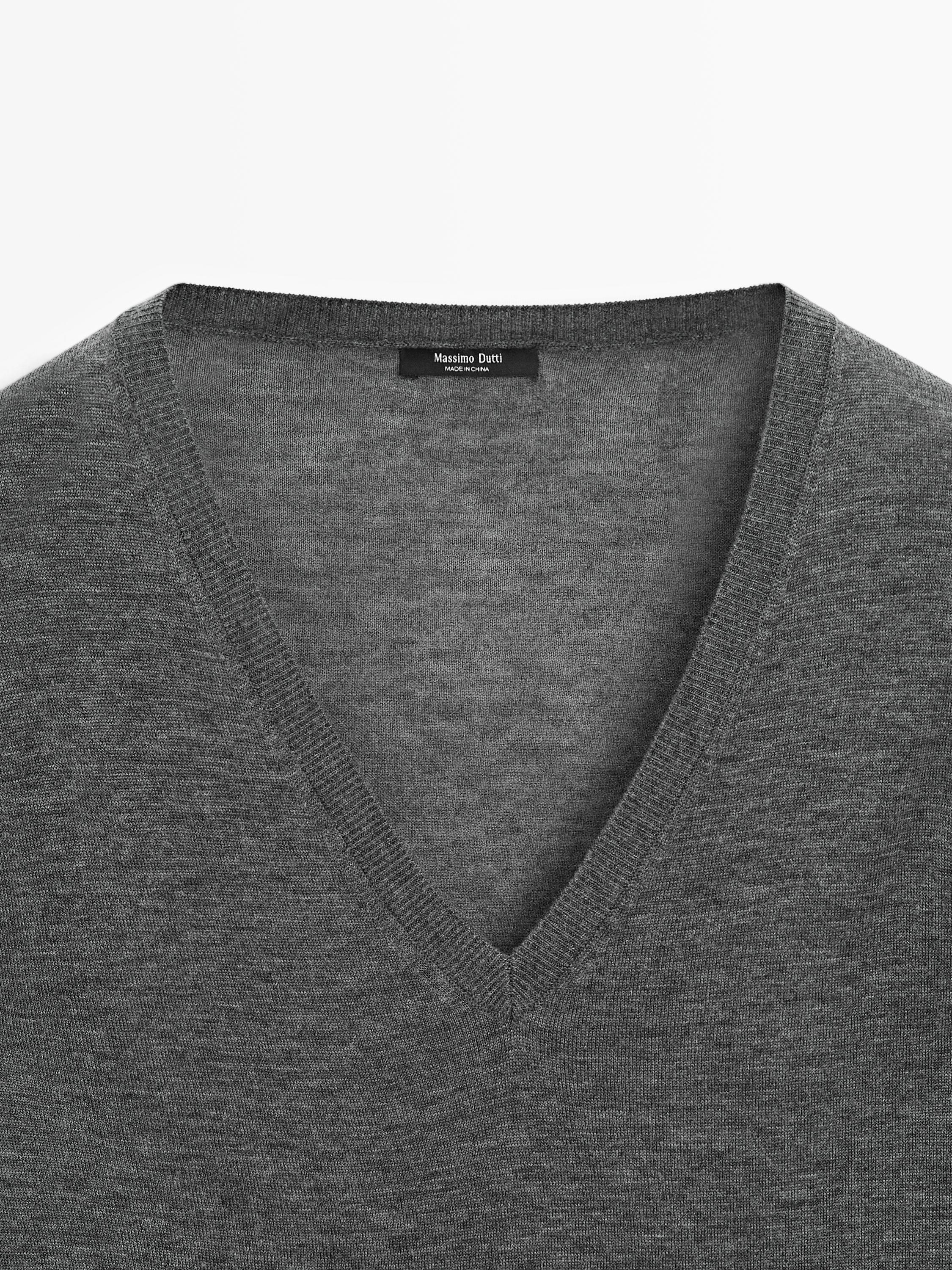 Pull en laine et soie