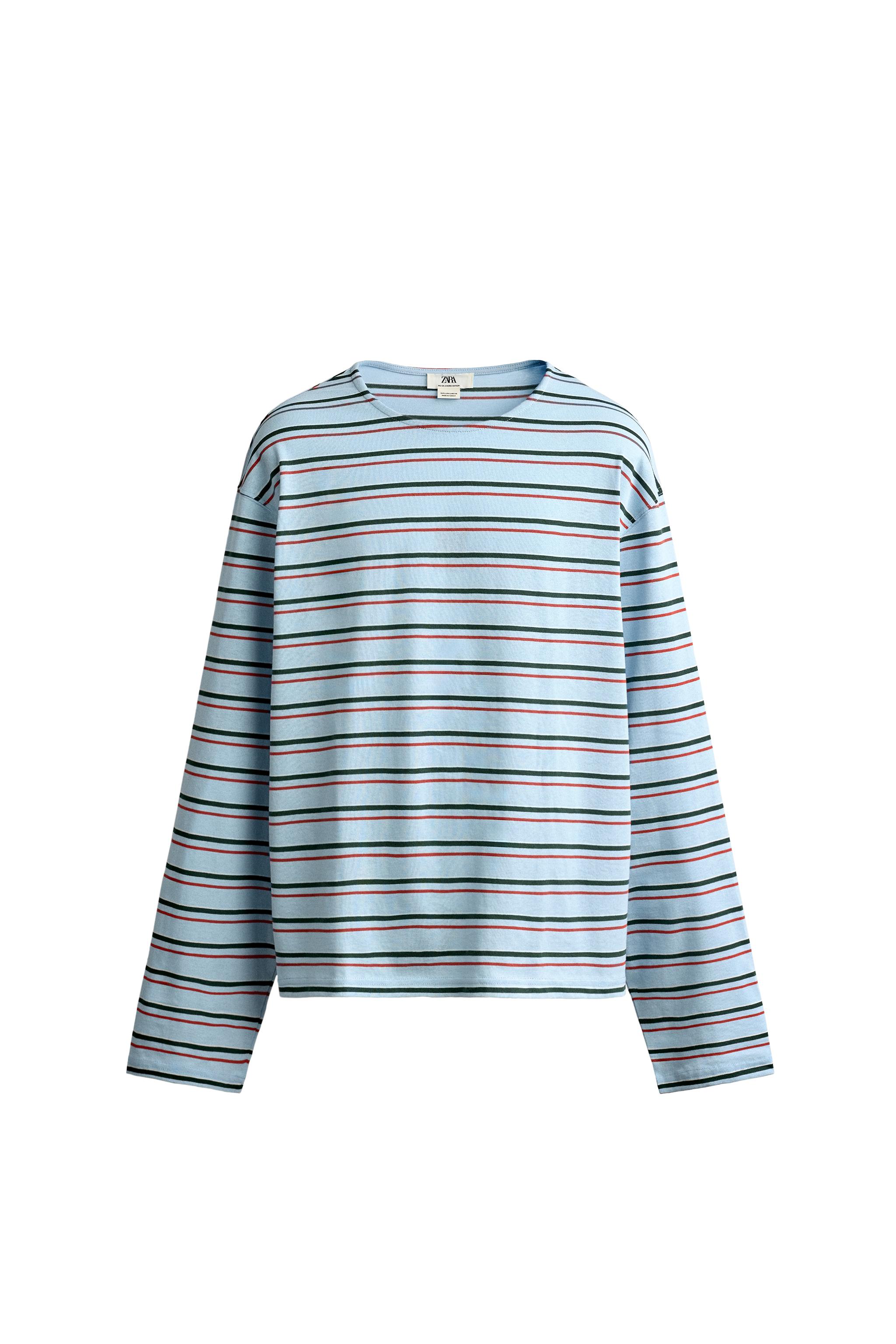 CAMISETA JACQUARD RAYAS