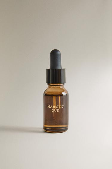 ENSEMBLE PIERRES ET HUILE ESSENTIELLE MAJESTIC OUD - Marron foncé de Zara - Image 1