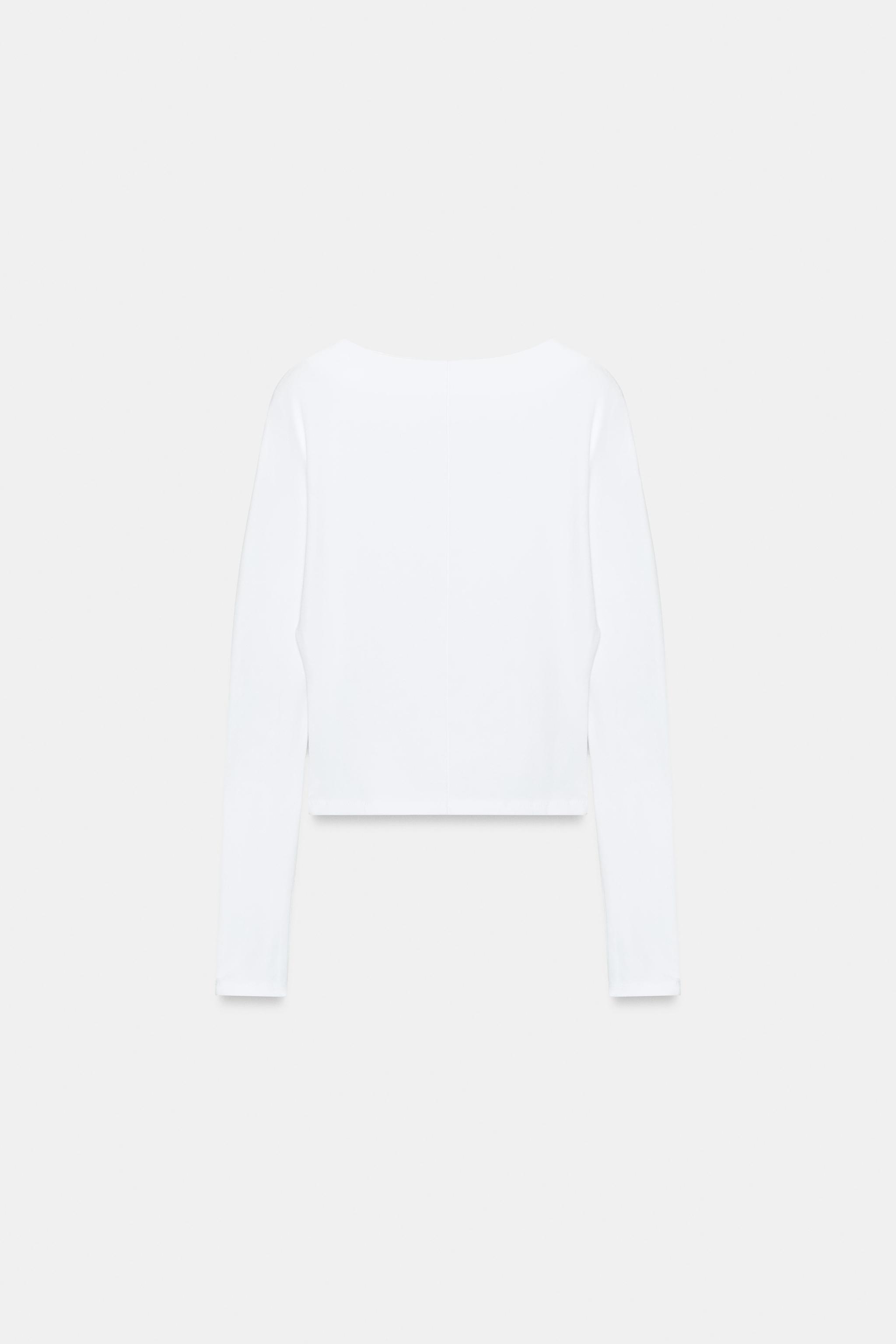 FITTED LONG SLEEVE T-SHIRT