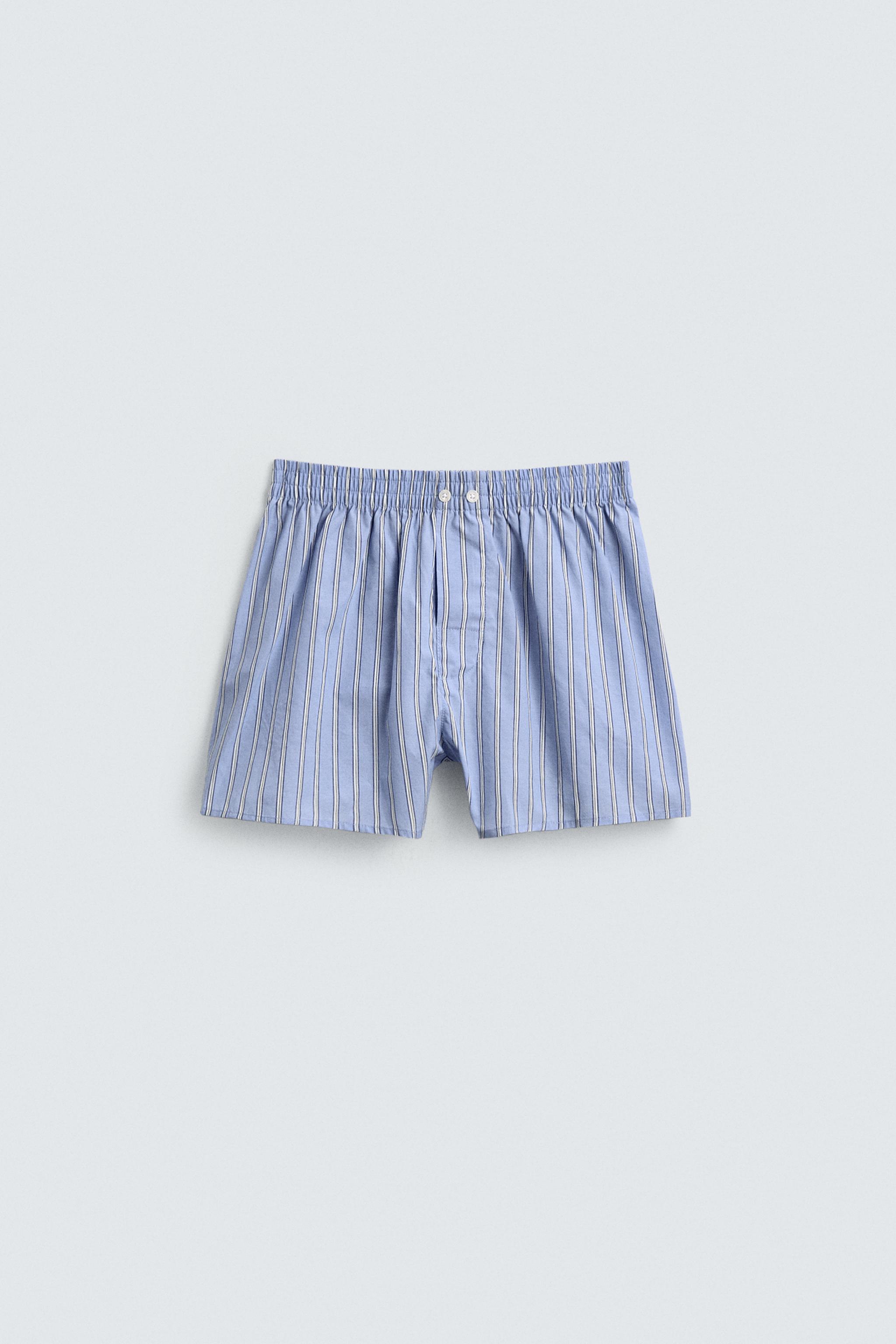 PACK DE 2 BOXERS EN POPELINE COMBINÉE
