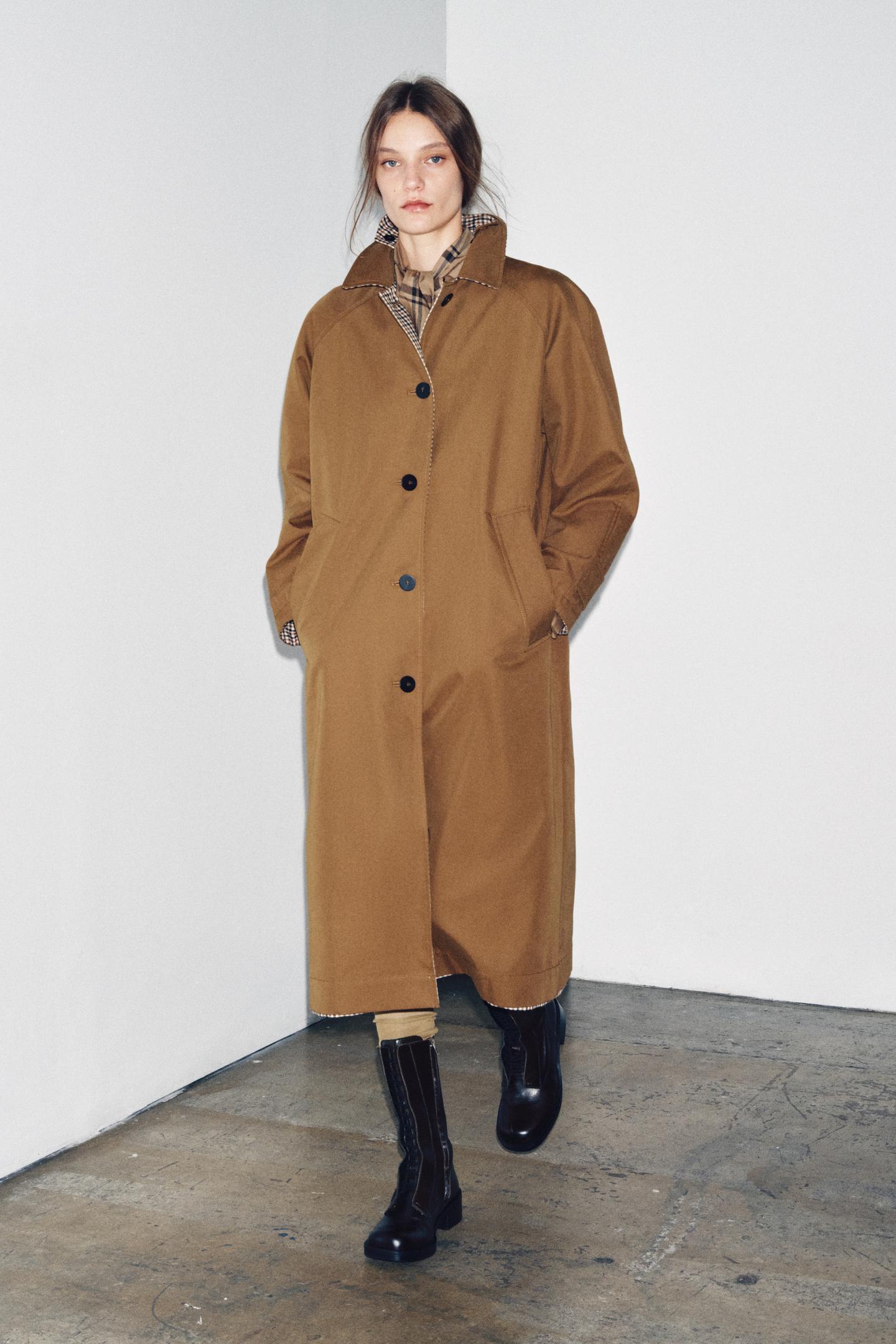 REVERSIBLE TRENCH COAT ZW COLLECTION