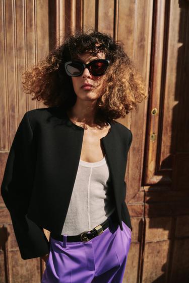 ԿԱՐՃ ԲԼԵՅԶԵՐ՝ ՈՒՍԵՐԻ ԲԱՐՁԻԿՆԵՐՈՎ - Սև Zara-ից