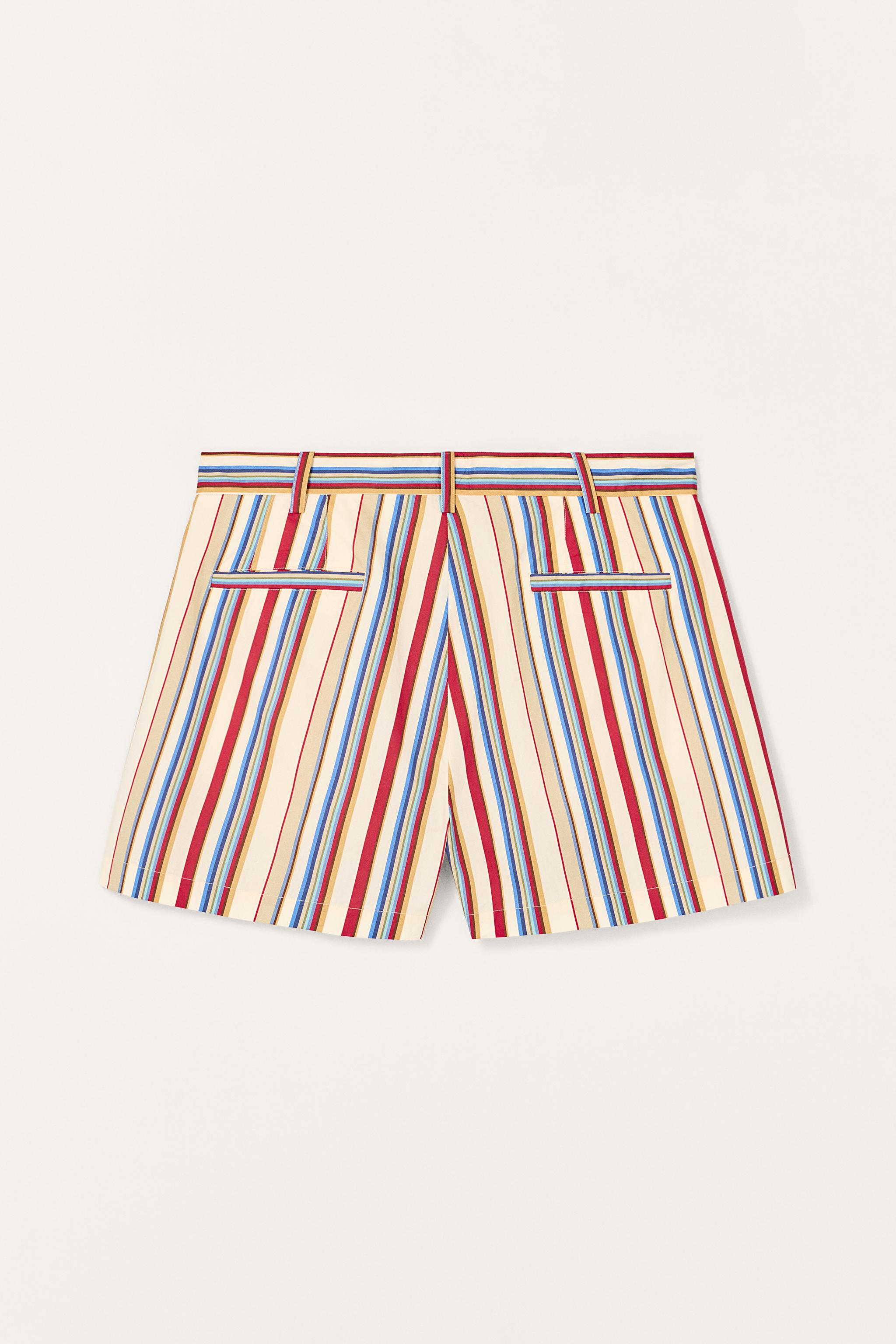 ZARA ストライプ柄パラッツォパンツ 8277/550 ZARA TIMELESS - ストライプ柄バギーパンツ - ストライプ | ZARA