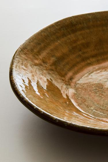 LARGE TERRACOTTA SERVING DISH - Mustard by Zara - Image 4