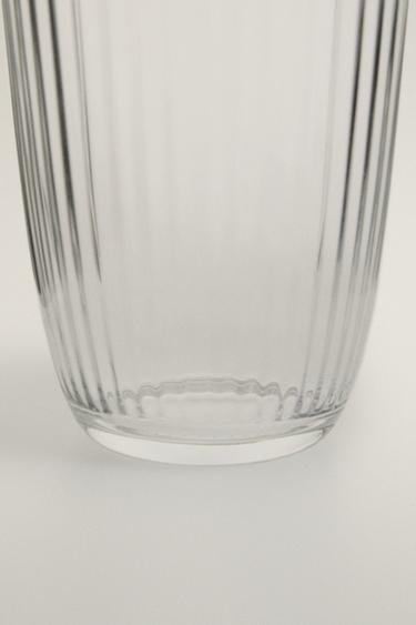 VERRE À SODA LIGNES - Transparent de Zara - Image 3