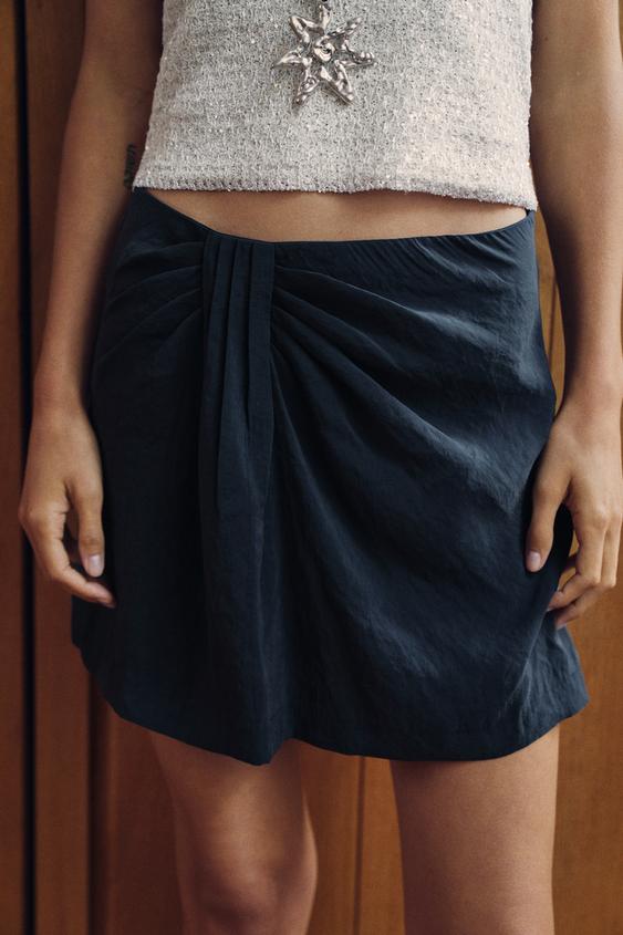 DRAPED SKORT from Zara - $49.90