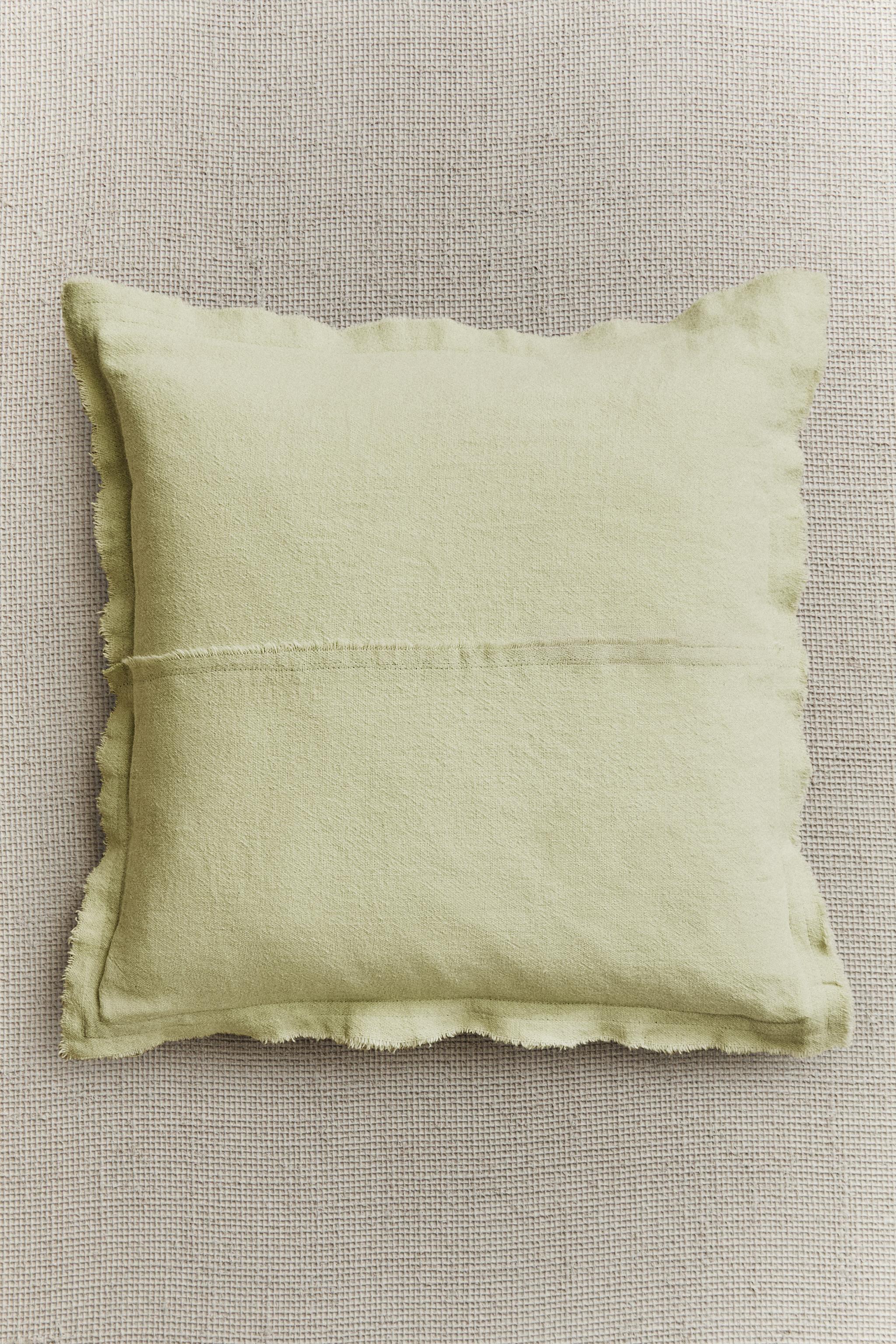 HOUSSE DE COUSSIN FRANGES